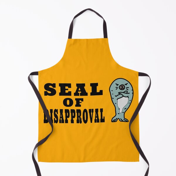 Item preview, Seal of Disapproval amazing grumpy seal funny design  designed and sold by thebaronart.
