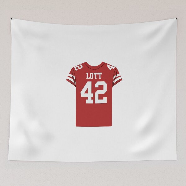 Item preview, Ronnie Lott #42 Jersey designed and sold by BACGraphics.