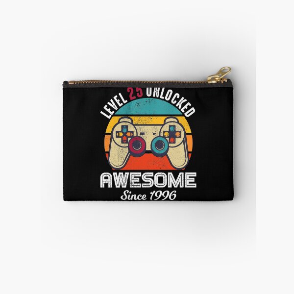 Item preview, Level 25 Unlocked Birthday Awesome Since 1996 designed and sold by RandomStuffShop.