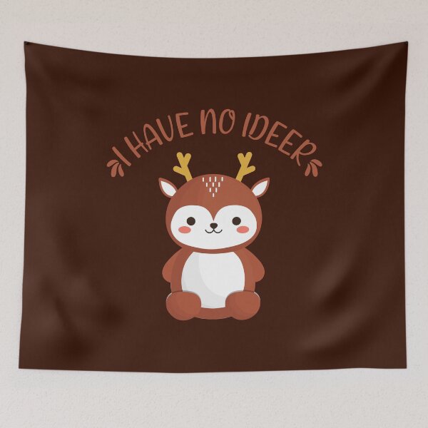 Item preview, I have no ideer Kawaii Deer designed and sold by KawaiiPark.