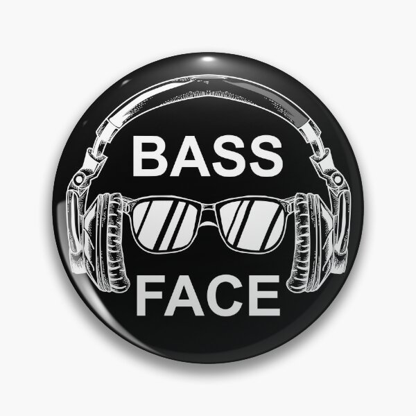 Item preview, Drum and Bass Face - Cool Headphones - Black White Monochrome designed and sold by NoMatterLab.
