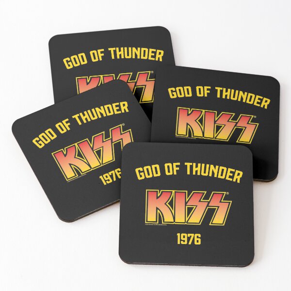 Item preview, KISS - God of Thunder designed and sold by MarioPrints.
