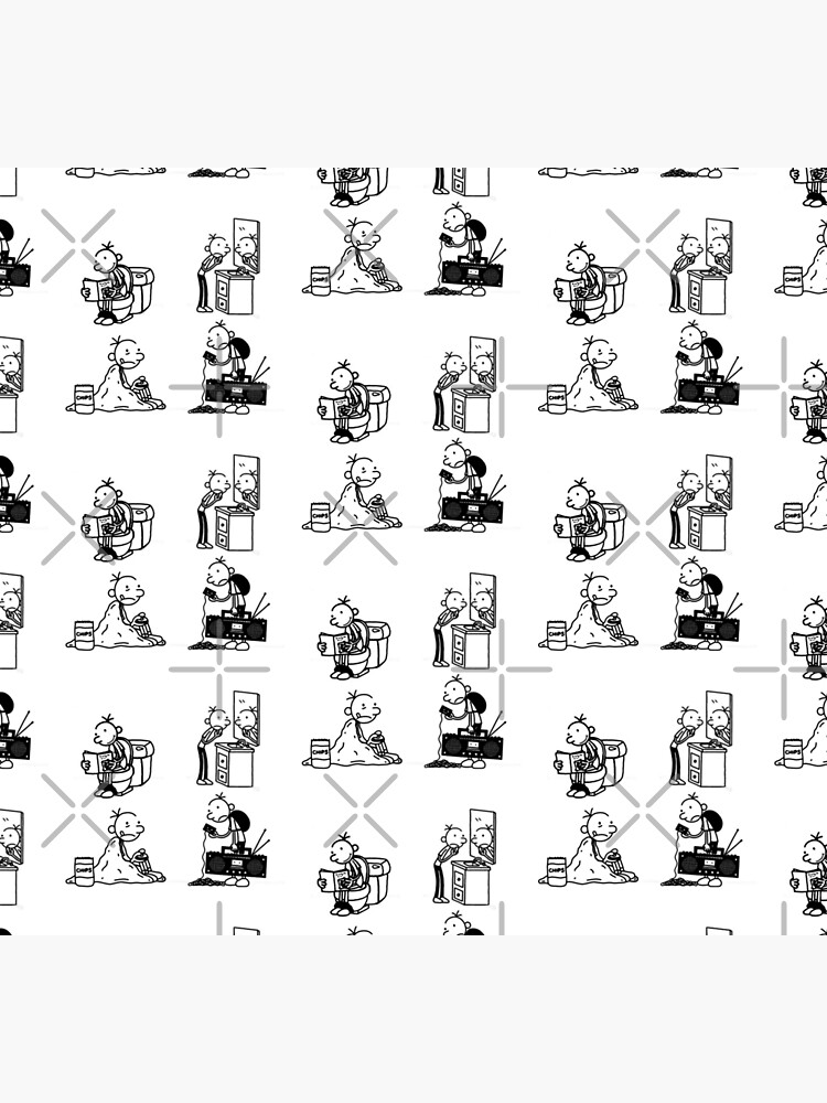 Wimpy Kid 4 states of Greg Heffley Socks sold by Barge Joann