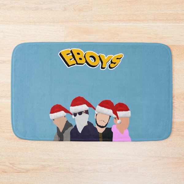 Item preview, The Eboys Christmas Youtube Minimalist Fan Art Christmas Santa Hat Edit designed and sold by Now-Thats-Crazy.