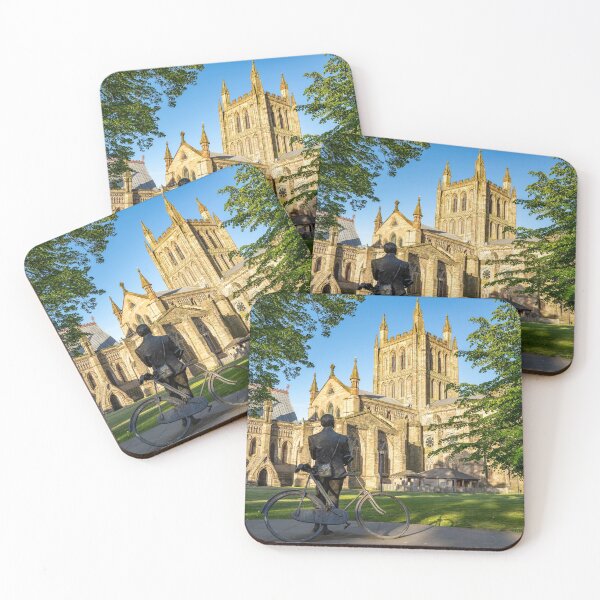 Item preview, Edward Elgar pondering outside Hereford Cathedral designed and sold by JustJonSimpson.