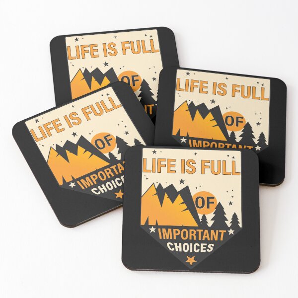 Item preview, Life is full of important choices #3 designed and sold by Achily.