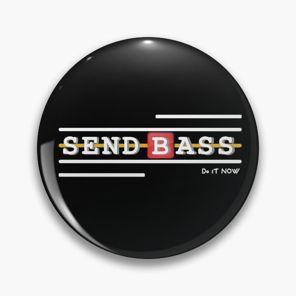 Item preview, Envía Bass (hazlo ahora) designed and sold by BeardyBirdman.