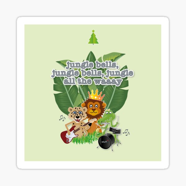 Jungle Bells Sticker