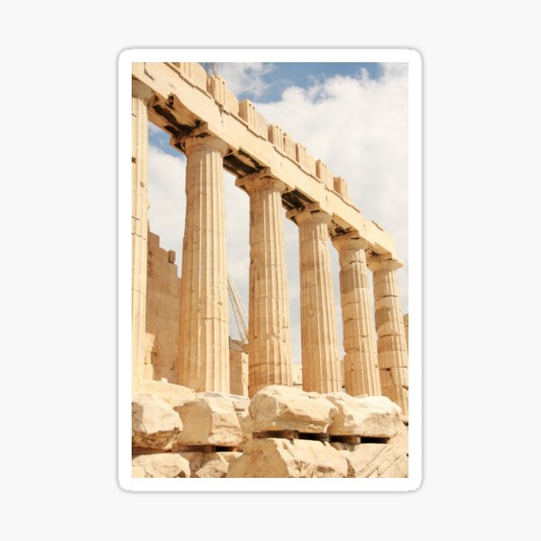 Parthenon Sticker