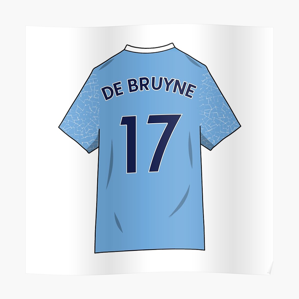 Kevin de Bruyne 2021 Jersey Sticker for Sale by Zgjimi17