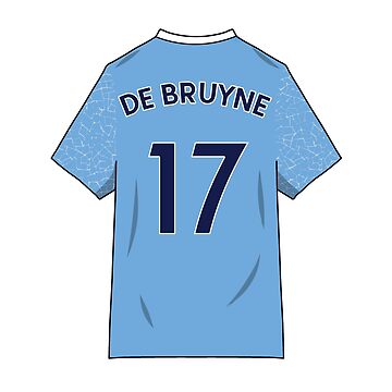 Kevin de Bruyne 2021 Jersey Sticker for Sale by Zgjimi17