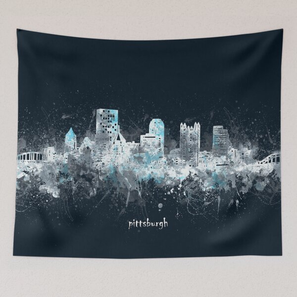 Item preview, pittsburgh skyline designed and sold by BekimART2.