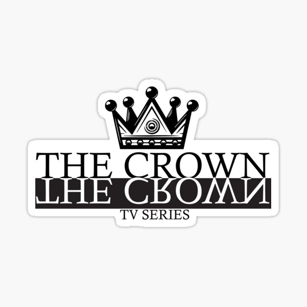 The Crown Sticker for Sale by tv-netflix