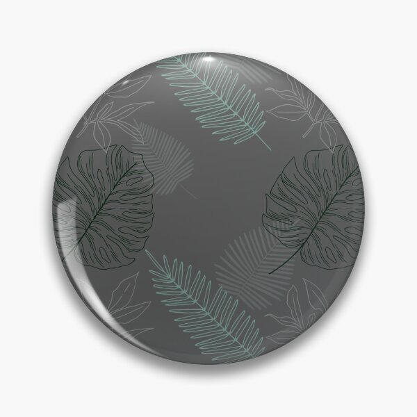 Item preview, Dark Gray and Teal Foliage Pattern  designed and sold by Zurickdesigns.