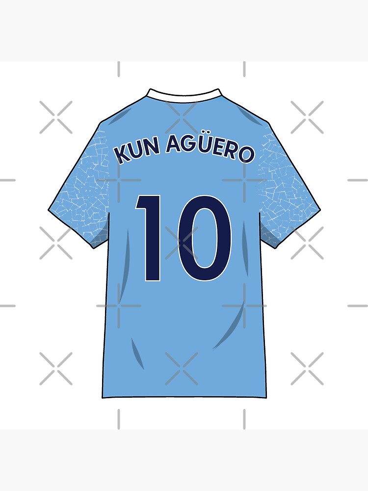 Sergio Aguero 2021 Jersey' Poster for Sale by Zgjimi17