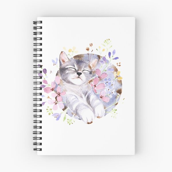 Item preview, Sleeping Cat in the Flower designed and sold by jjsgarden.