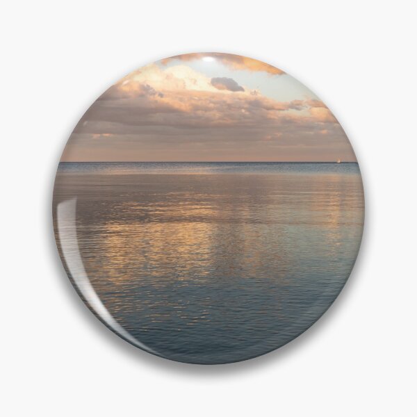 Item preview, Sailing at Sunset - Little Pink Yacht at the Horizon designed and sold by Georgia Mizuleva.