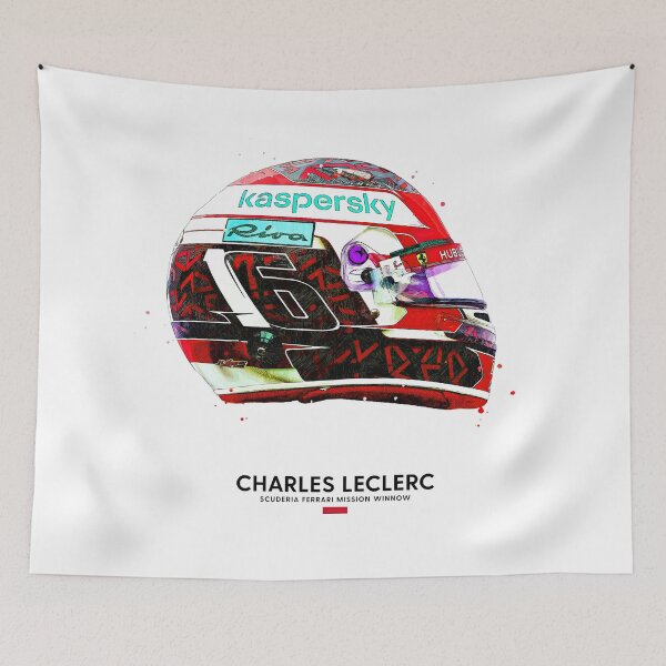 Item preview, F1 2020 Charles Leclerc Scuderia Ferrari Crash Helmet designed and sold by d25bev.