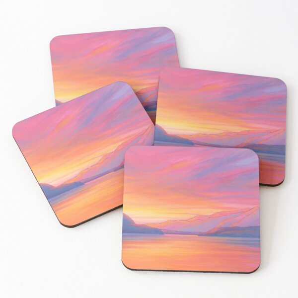 Item preview, Muncho Lake Sunset designed and sold by Alison Newth.