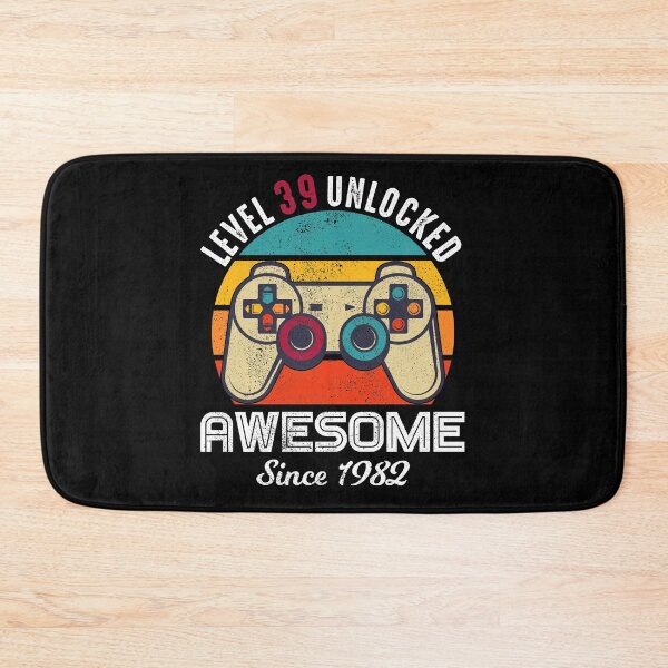 Item preview, Level 39 Unlocked Birthday Awesome Since 1982 designed and sold by RandomStuffShop.