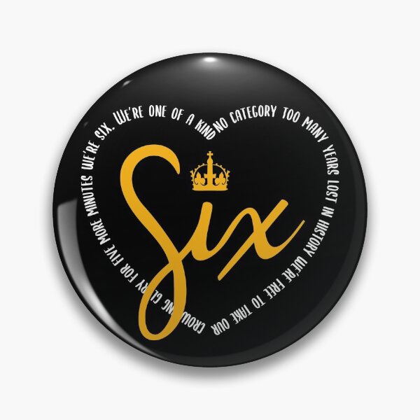 Item preview, Six: The Musical Heart Lyrics: One of a Kind, No Category designed and sold by undercoverlover.