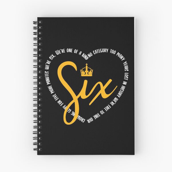 Item preview, Six: The Musical Heart Lyrics: One of a Kind, No Category designed and sold by undercoverlover.