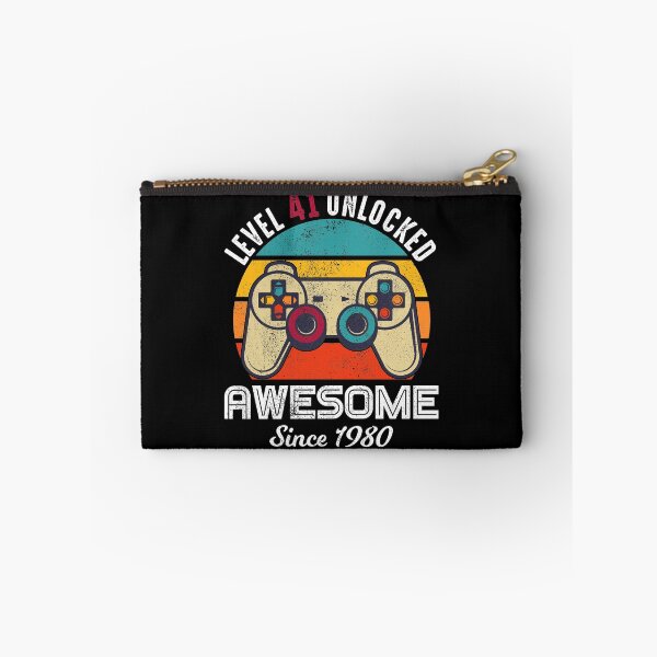 Item preview, Level 41 Unlocked Birthday Awesome Since 1980 designed and sold by RandomStuffShop.