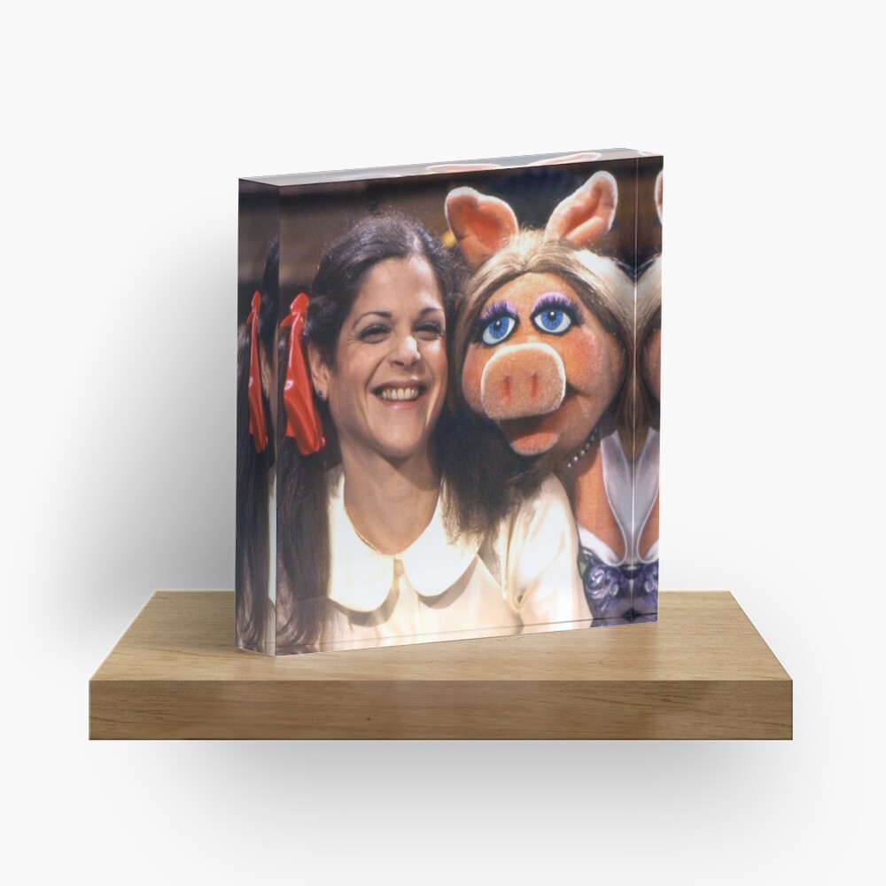 Gilda and Piggy Acrylic Block