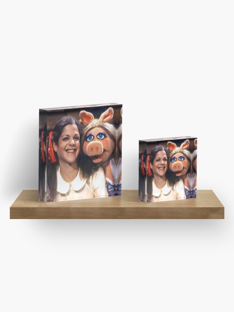 Alternate view of Gilda and Piggy Acrylic Block