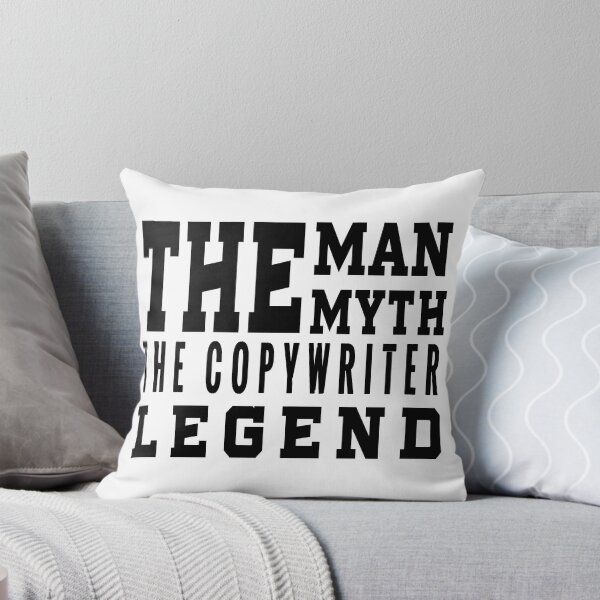 Item preview, The Man the Myth the Copywriter Legend designed and sold by design880.
