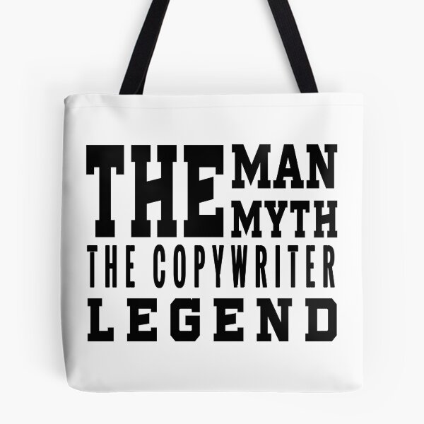 Item preview, The Man the Myth the Copywriter Legend designed and sold by design880.