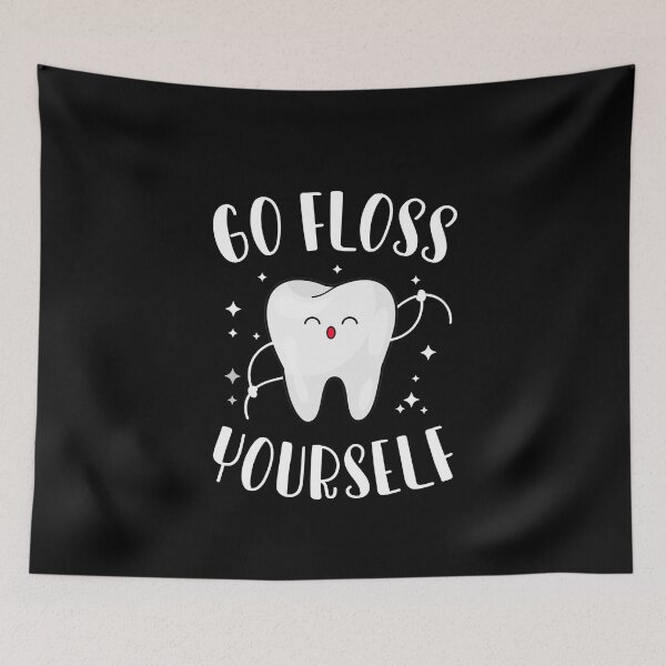 Item preview, Go Floss Yourself Funny Dentist Gift Dental Hygienist designed and sold by printrendstore.
