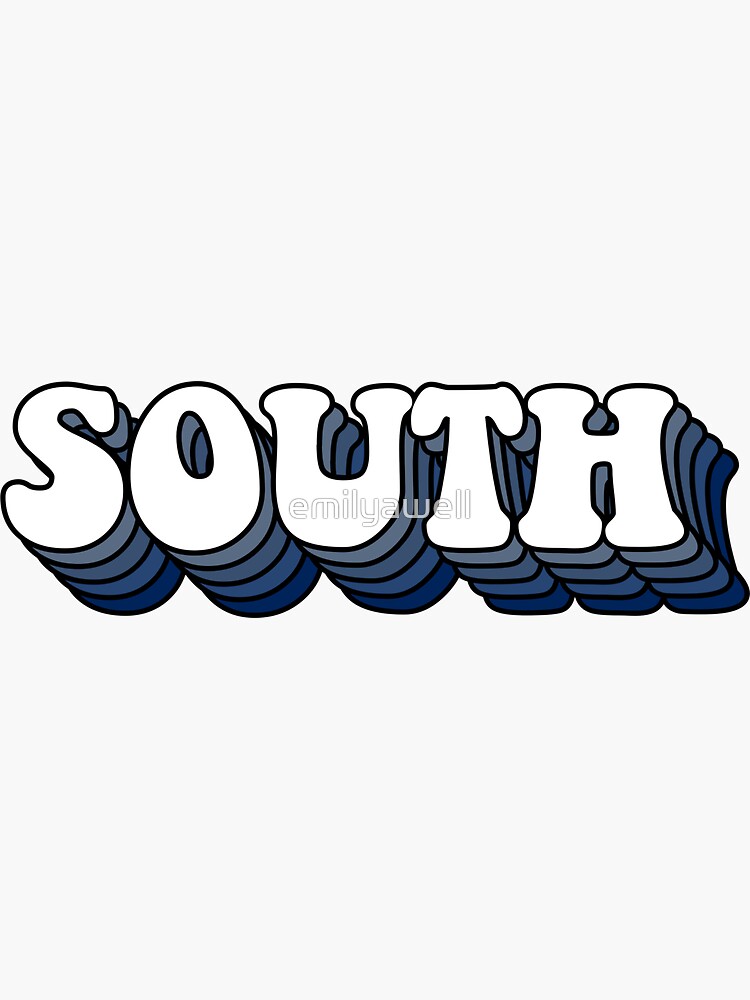 USA - SouthPaw Statue Sticker for Sale by gbreshears