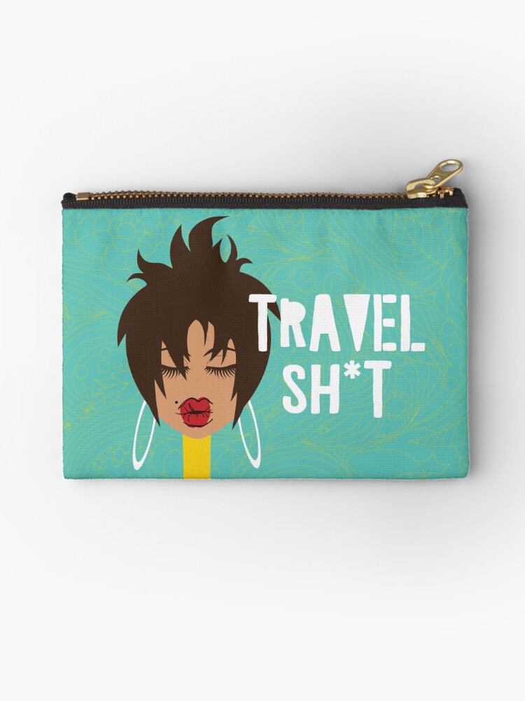 Thumbnail 1 of 4, Zipper Pouch, Travel Stuff designed and sold by 6256design.
