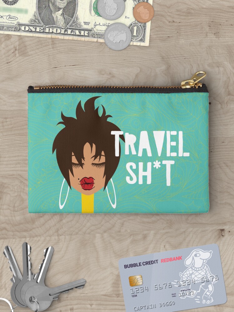 Thumbnail 3 of 4, Zipper Pouch, Travel Stuff designed and sold by 6256design.