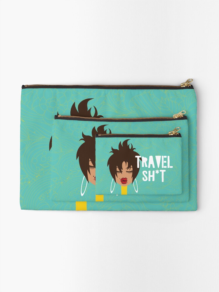 Thumbnail 2 of 4, Zipper Pouch, Travel Stuff designed and sold by 6256design.