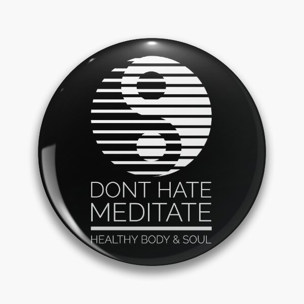 Item preview, Dont Hate Meditate Meditation designed and sold by joshua pierre.