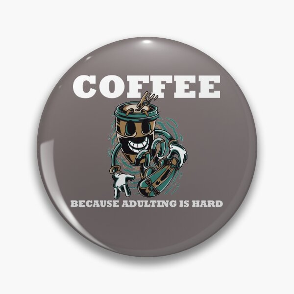 Item preview, Coffee because adulting is hard designed and sold by Arinom.