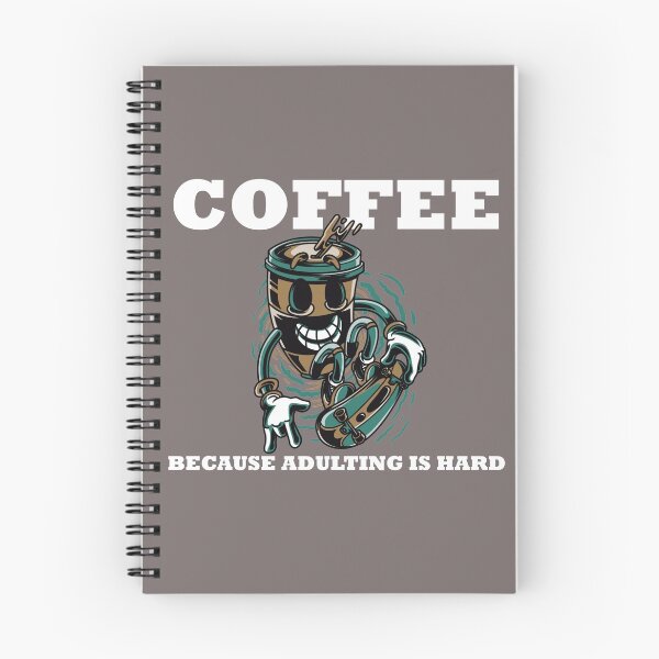 Item preview, Coffee because adulting is hard designed and sold by Arinom.