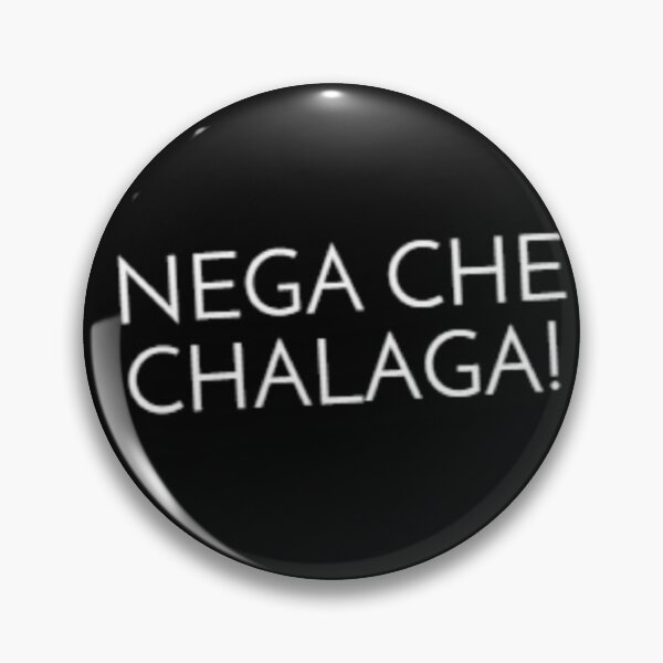 Item preview, NEGA CHE CHALAGA - BLACK designed and sold by Kpop Seoul Shop.