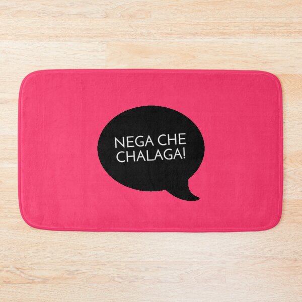 Item preview, NEGA CHE CHALAGA - BLACK designed and sold by Kpop Seoul Shop.