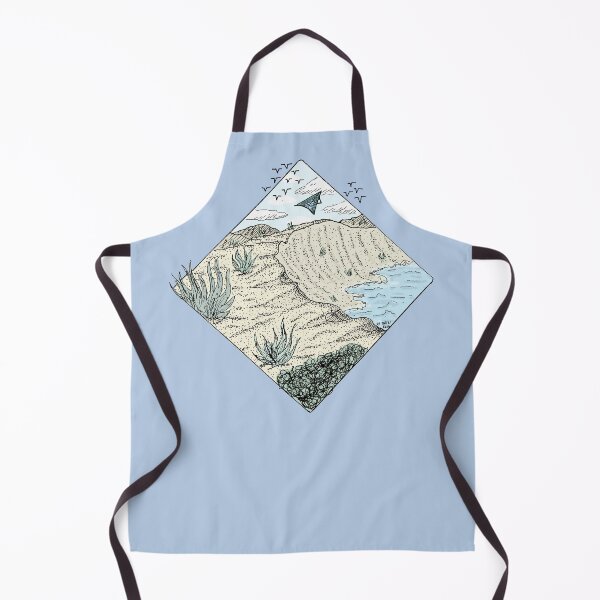 Item preview, Coastal Sand Dunes Landscape with Hanglider designed and sold by OwenJaneArt.