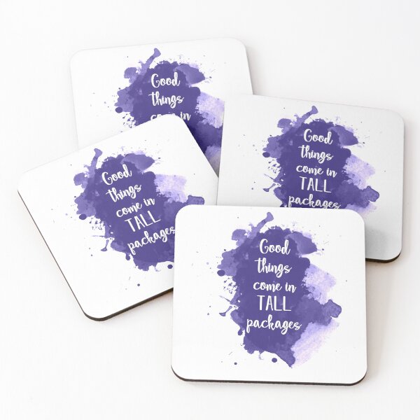 Item preview, Good things come in tall packages - quote for tall people designed and sold by InkLove.