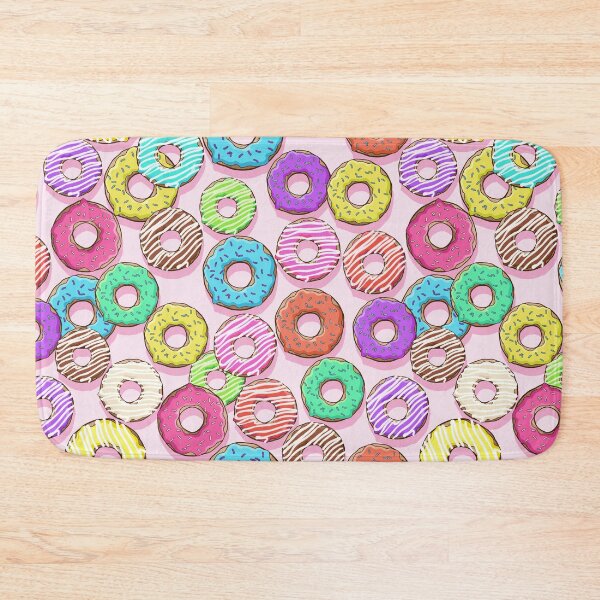 Item preview, A lot of donuts. multicolored donuts with various glaze designed and sold by unicat5.