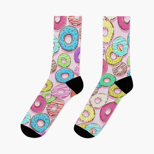 Item preview, A lot of donuts. multicolored donuts with various glaze designed and sold by unicat5.