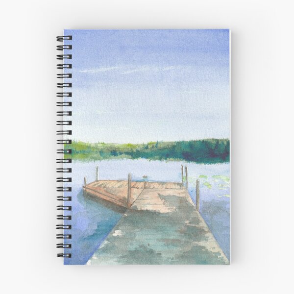 Item preview, Morning Dock Lake View designed and sold by Derek Wallace.