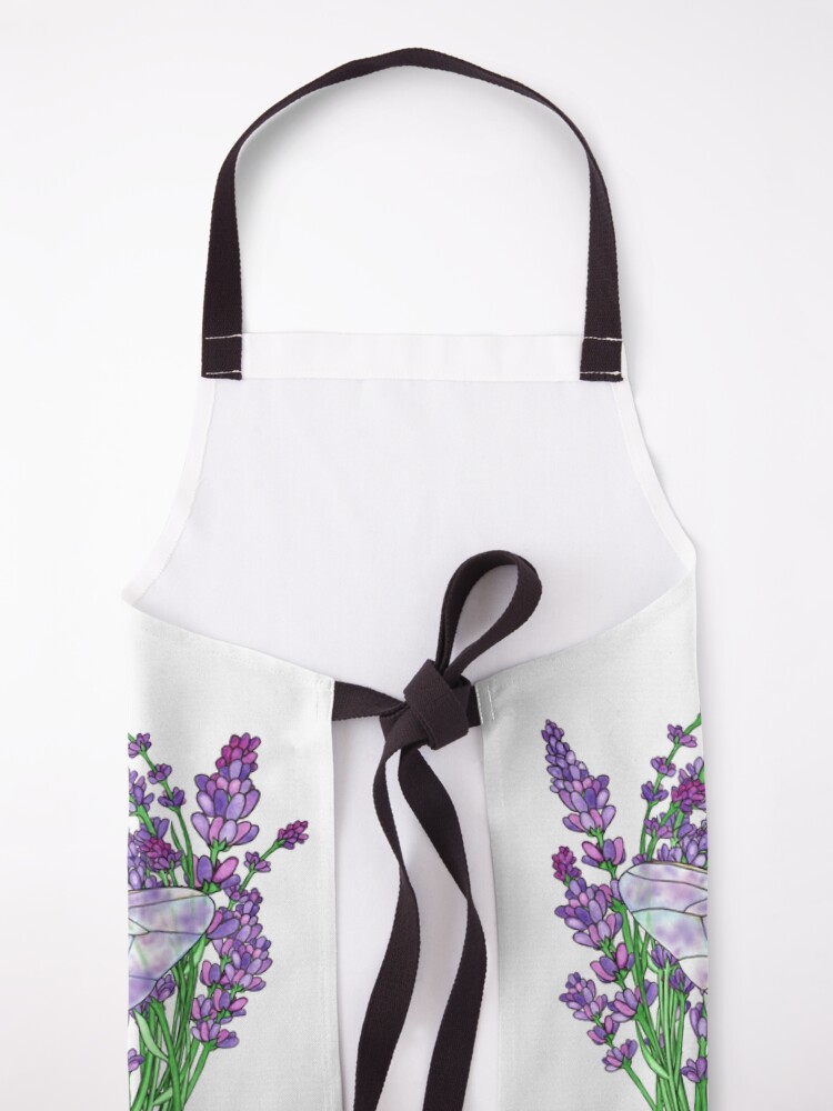 Alternate view of Full Moon Honey Bee Apron
