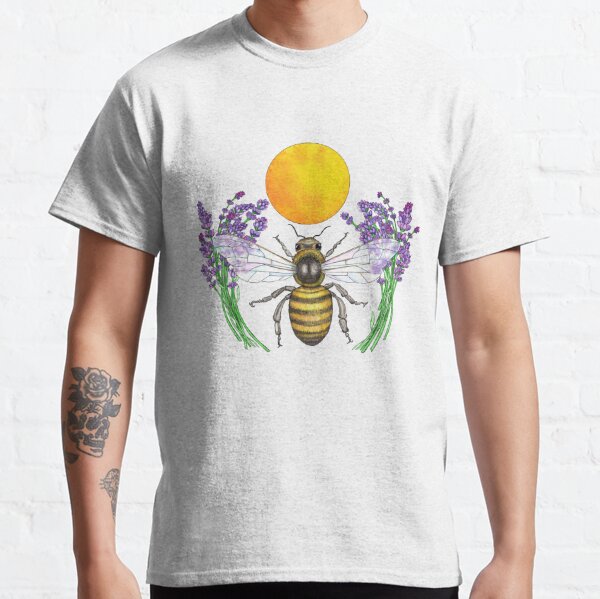 Full Moon Honey Bee Classic T-Shirt