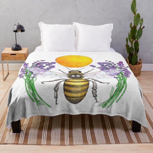 Item preview, Full Moon Honey Bee designed and sold by Manda Bryn Severin.