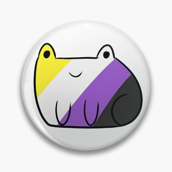 Item preview, Nonbinary Pride Frog designed and sold by Faae.